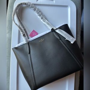 Kate Spade black tote bag